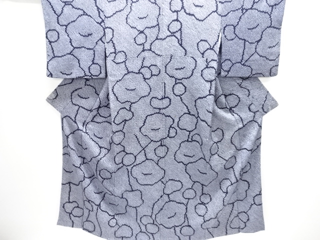 JAPANESE KIMONO / TSUKESAGE KOMON / ALL SHIBORI / UME